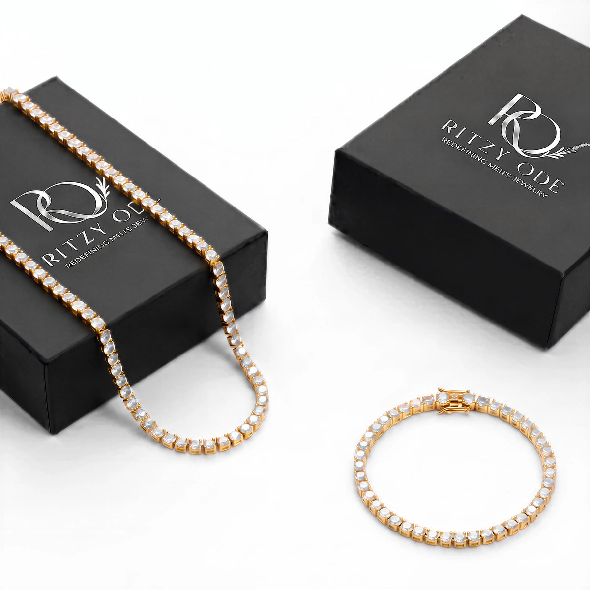 Tennis 3MM Set (Gold)