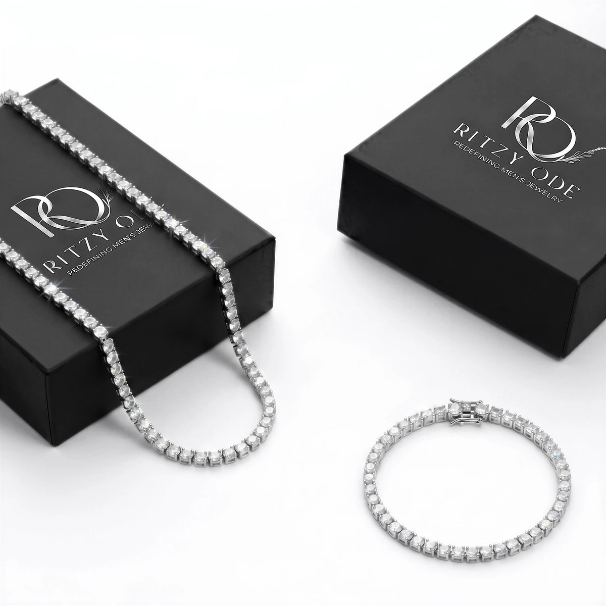 Tennis 3MM Set (Silver)