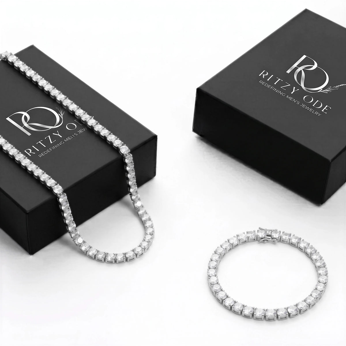 Tennis 5MM Set (Silver)