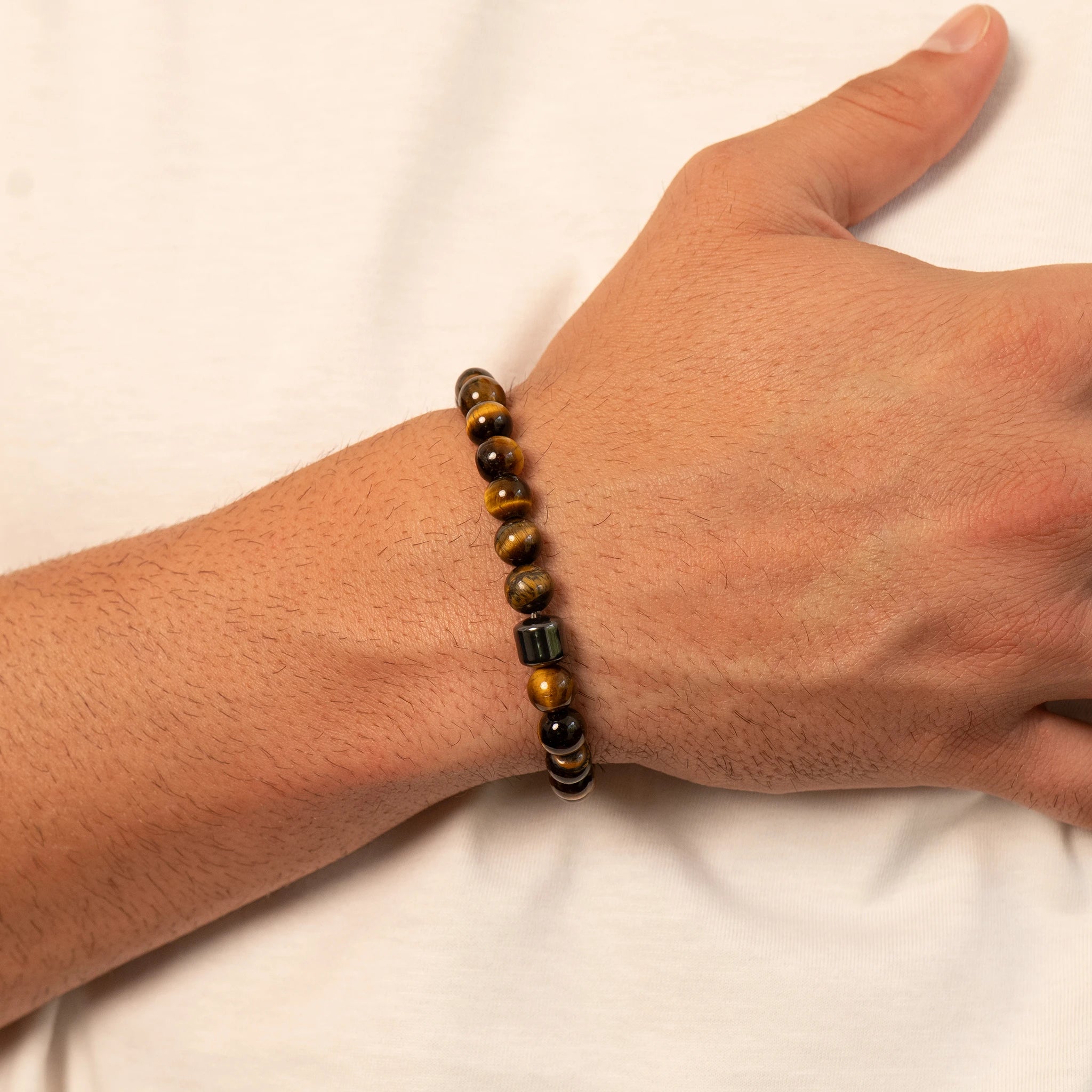 Tiger Eye Bead Bracelet
