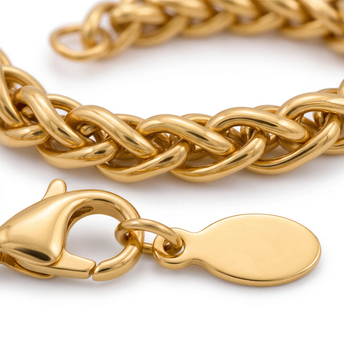 WHEAT BRACELET (GOLD) 5MM