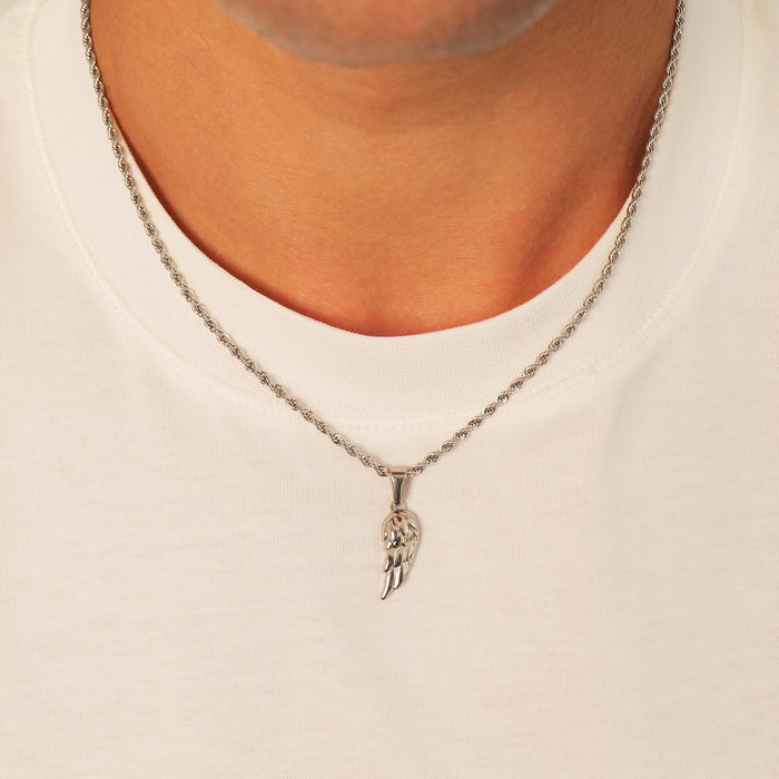 Wing Pendant (Silver)