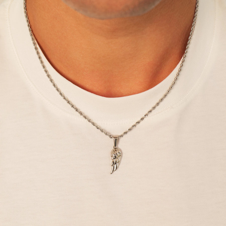 Wing Pendant (Silver)